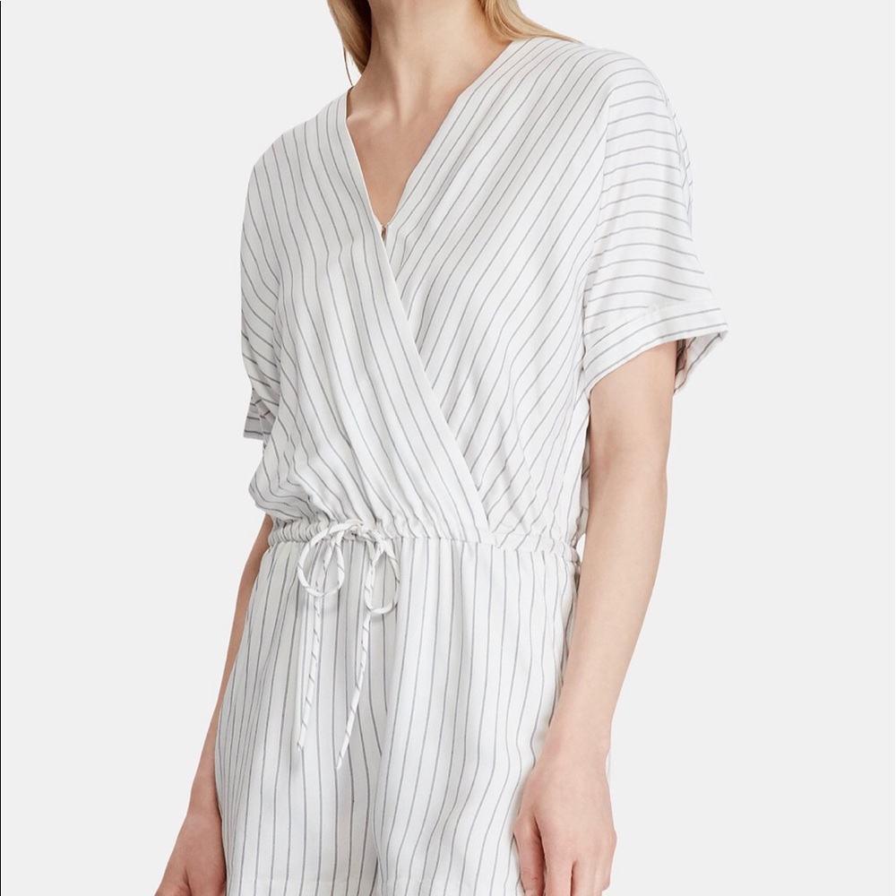 NWOT Ralph Lauren Stripped Blue and White Jumper🏷